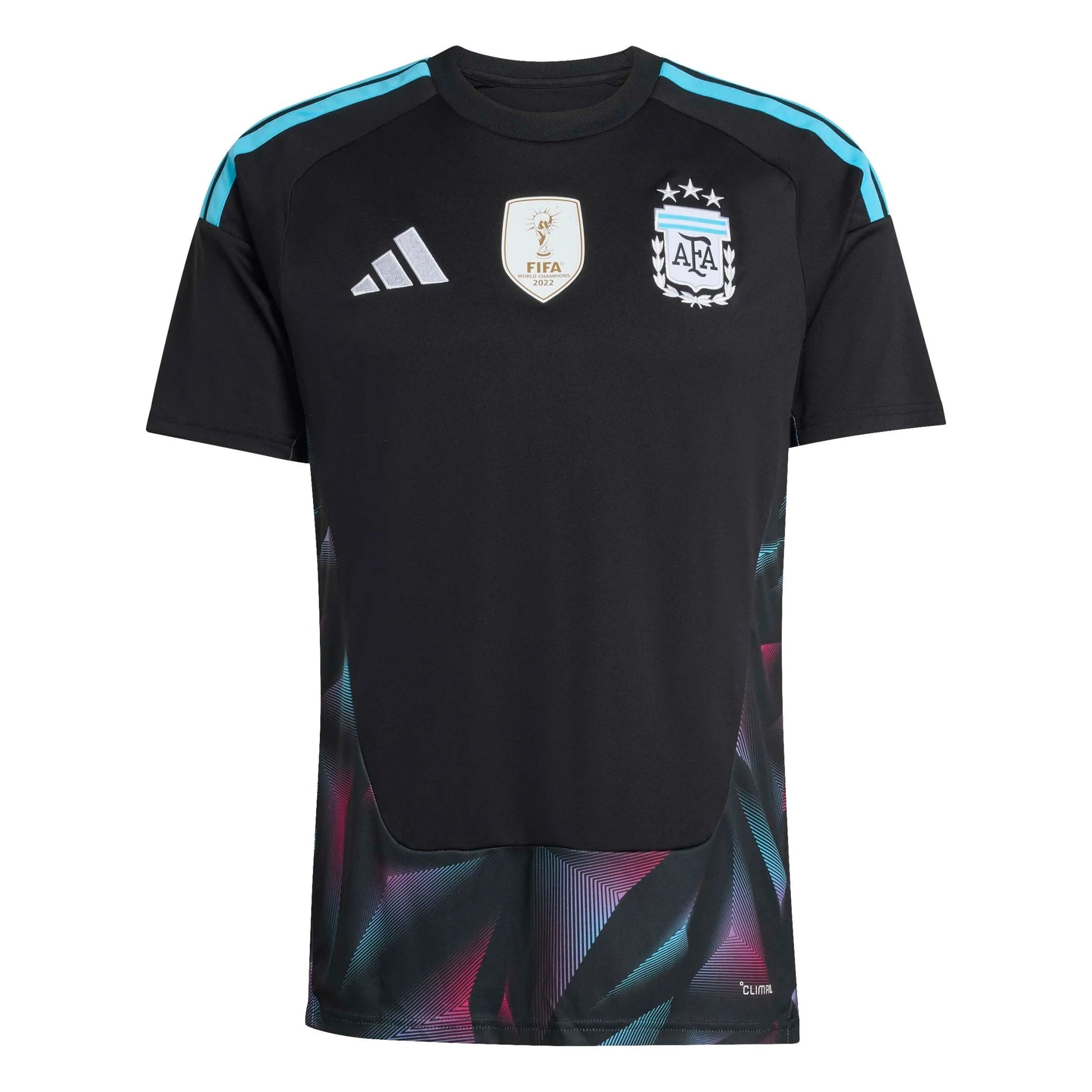 Adidas 2026 Argentina Men's Stadium Home Goalkeeper Soccer Jersey Black
