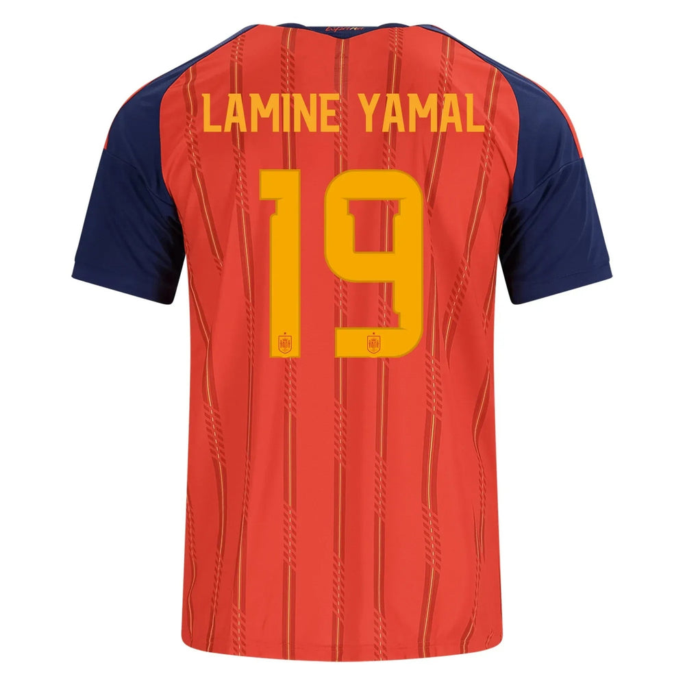 Adidas 2026 Spain Men's Stadium Home Soccer Jersey Vivid Red