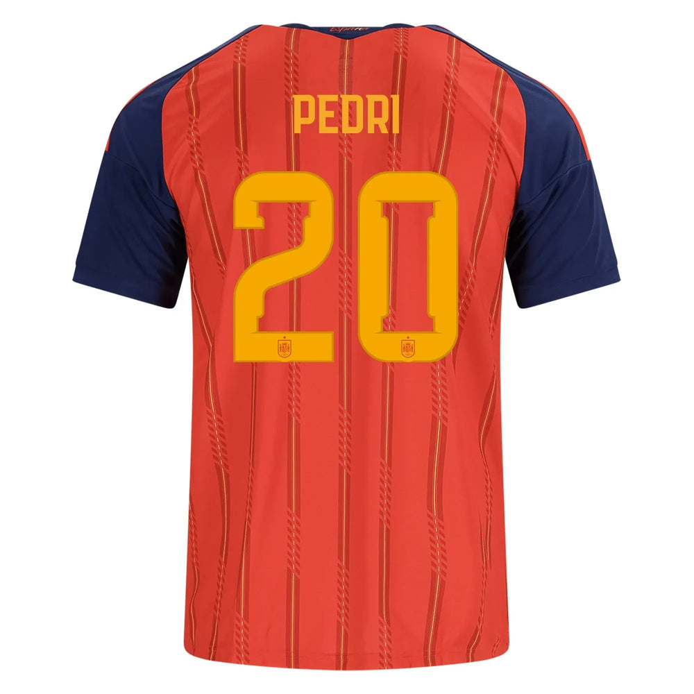 Adidas 2026 Spain Men's Stadium Home Soccer Jersey Vivid Red