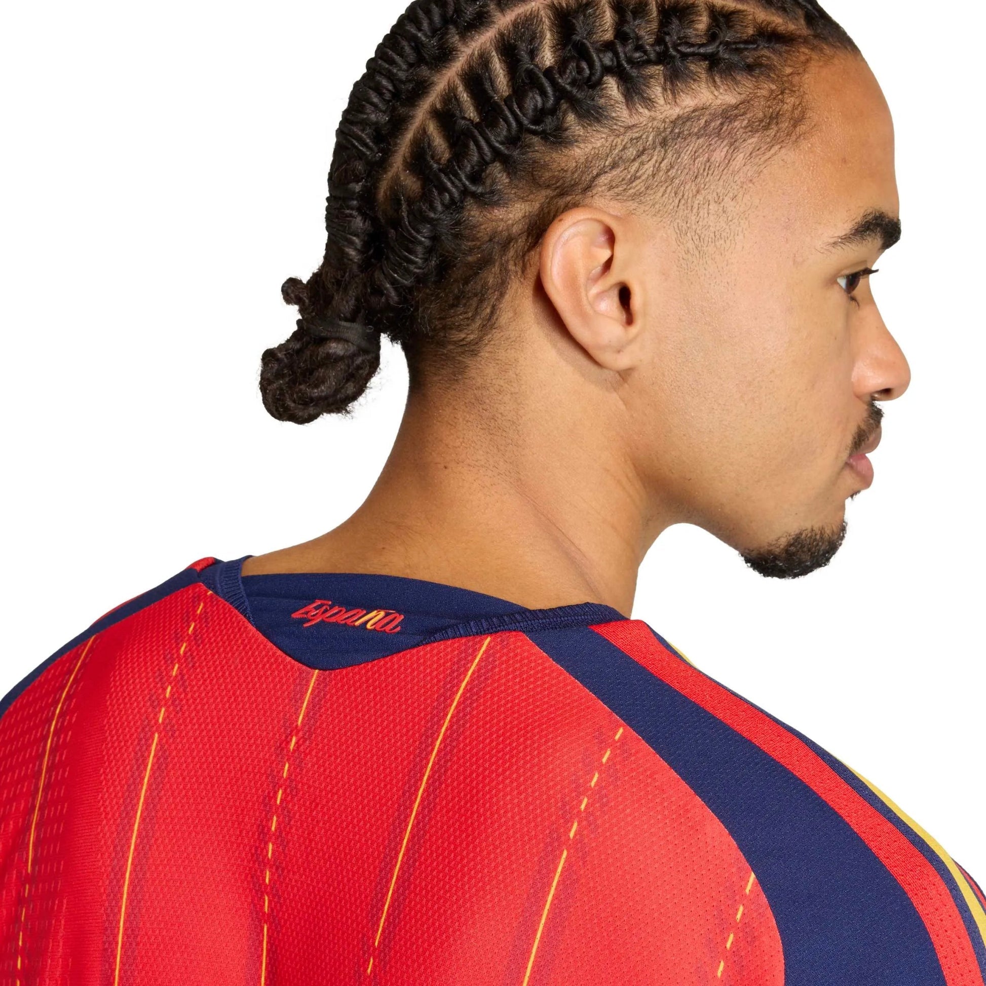 Adidas 2026 Spain Men's Authentic Home Soccer Jersey Vivid Red