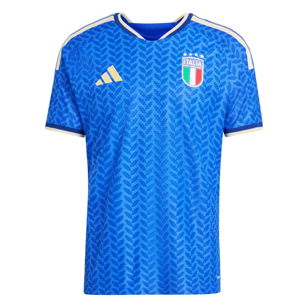 Adidas 2026 Italy Men's Authentic Home Soccer Jersey Bold Blue