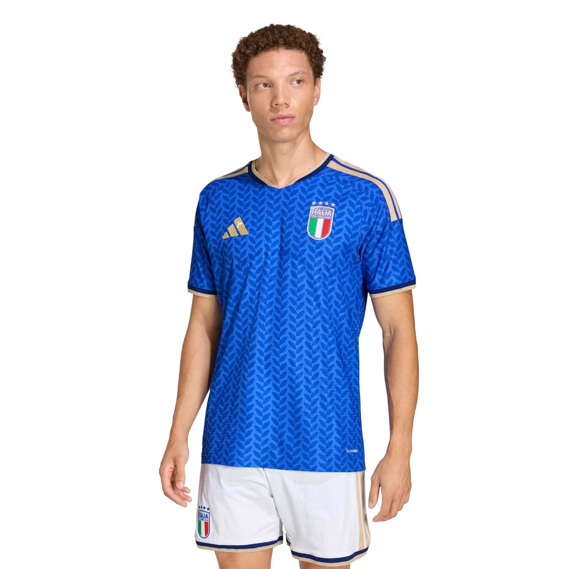 Adidas 2026 Italy Men's Authentic Home Soccer Jersey Bold Blue