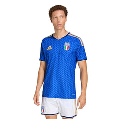 Adidas 2026 Italy Men's Authentic Home Soccer Jersey Bold Blue