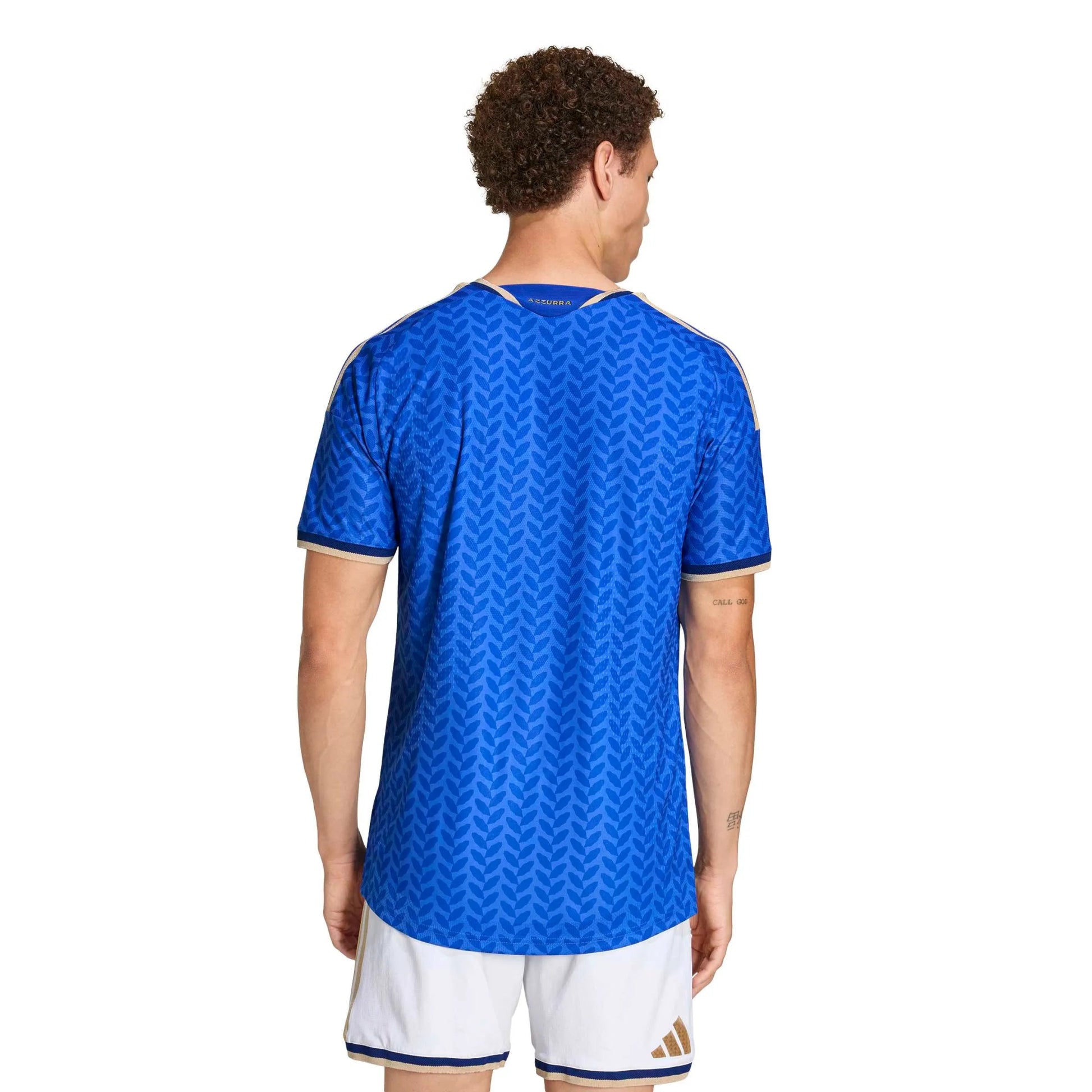 Adidas 2026 Italy Men's Authentic Home Soccer Jersey Bold Blue