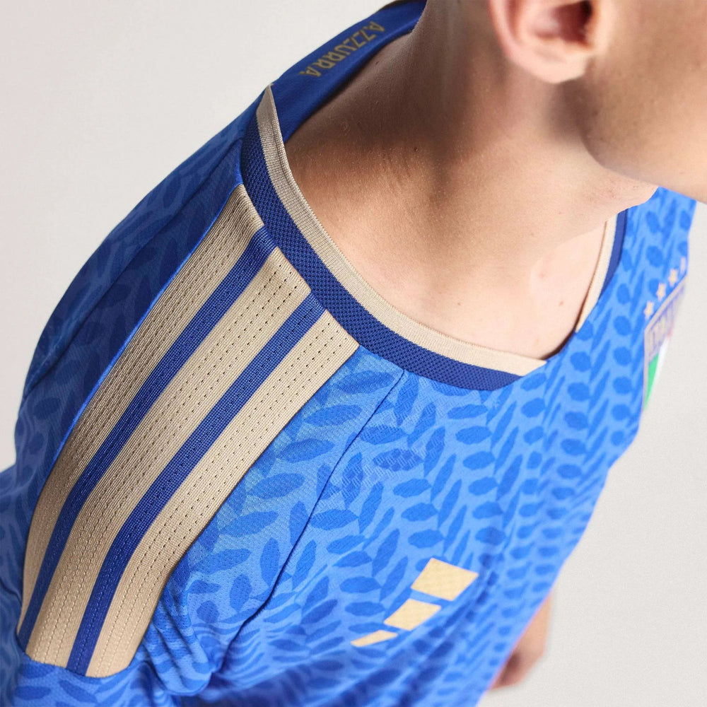 Adidas 2026 Italy Men's Authentic Home Soccer Jersey Bold Blue