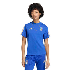 Adidas 2026 Italy Women's DNA Tee Bold Blue