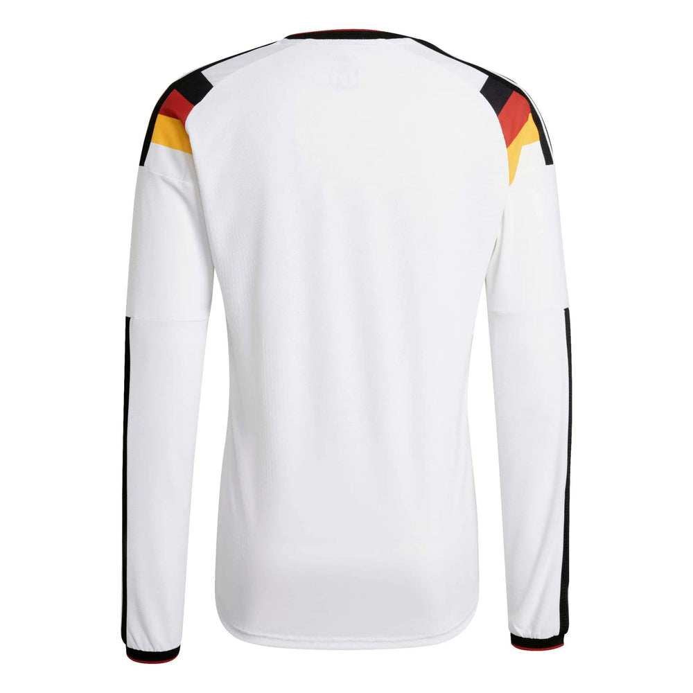 Adidas 2026 Germany Men's Authentic Home Long-Sleeve Soccer Jersey White