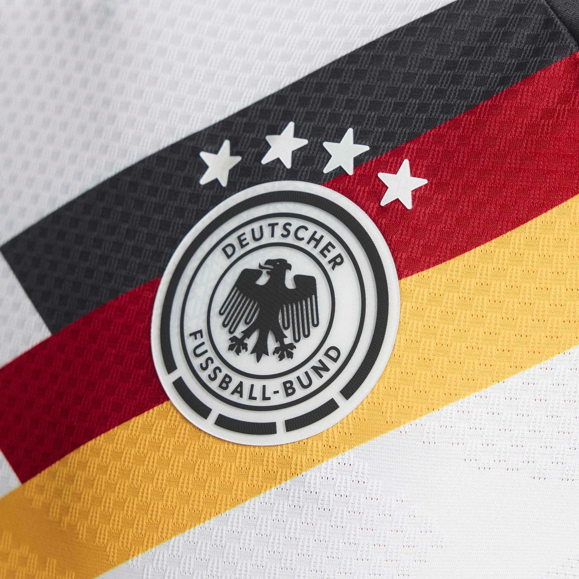 Adidas 2026 Germany Men's Authentic Home Long-Sleeve Soccer Jersey White