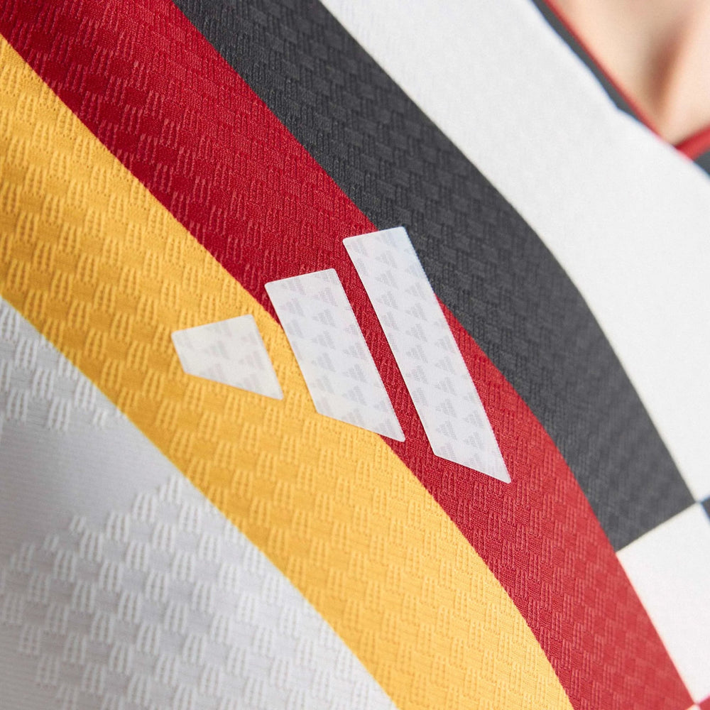 Adidas 2026 Germany Men's Authentic Home Long-Sleeve Soccer Jersey White