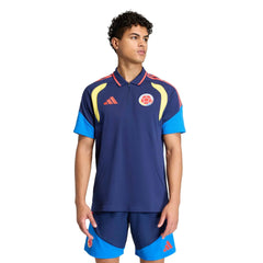 Adidas 2026 Colombia Men's Polo Team Navy Blue 2