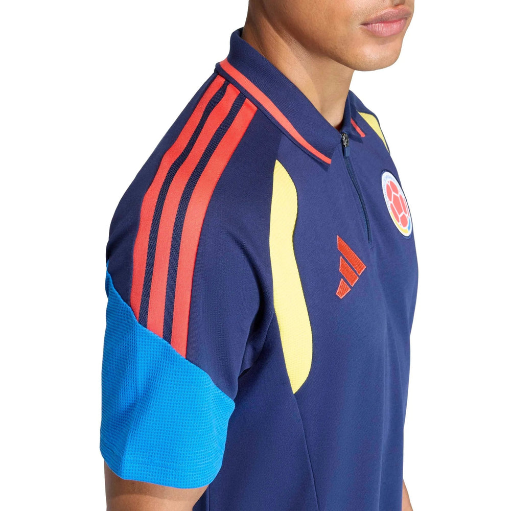 Adidas 2026 Colombia Men's Polo Team Navy Blue 2