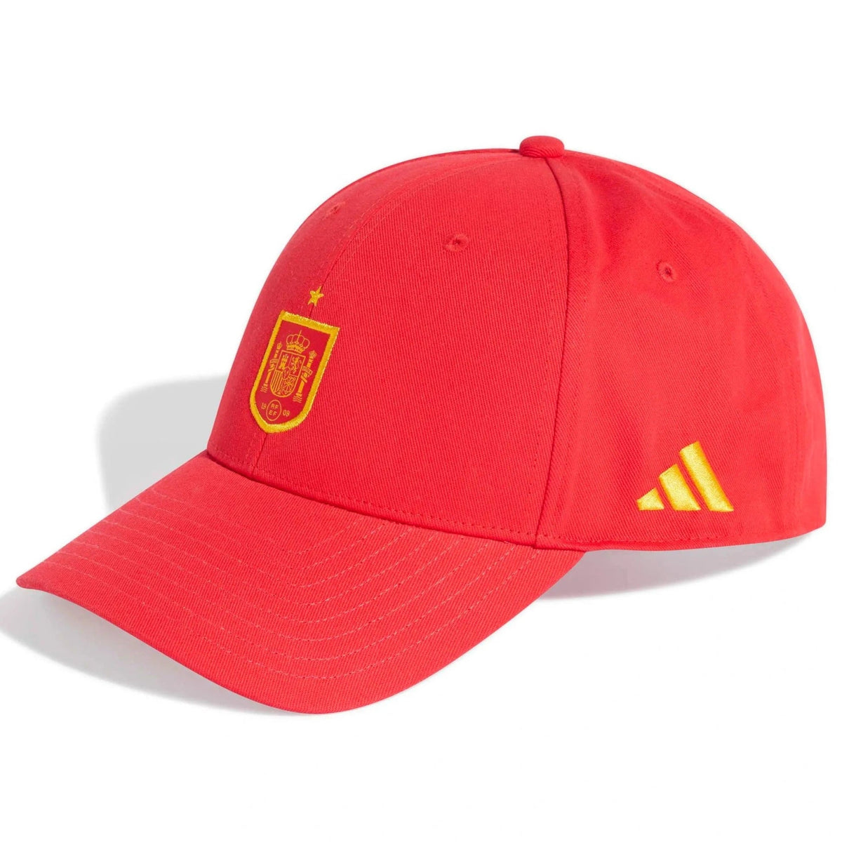 Adidas 2026 Spain Baseball Cap Vivid Red / Crew Yellow
