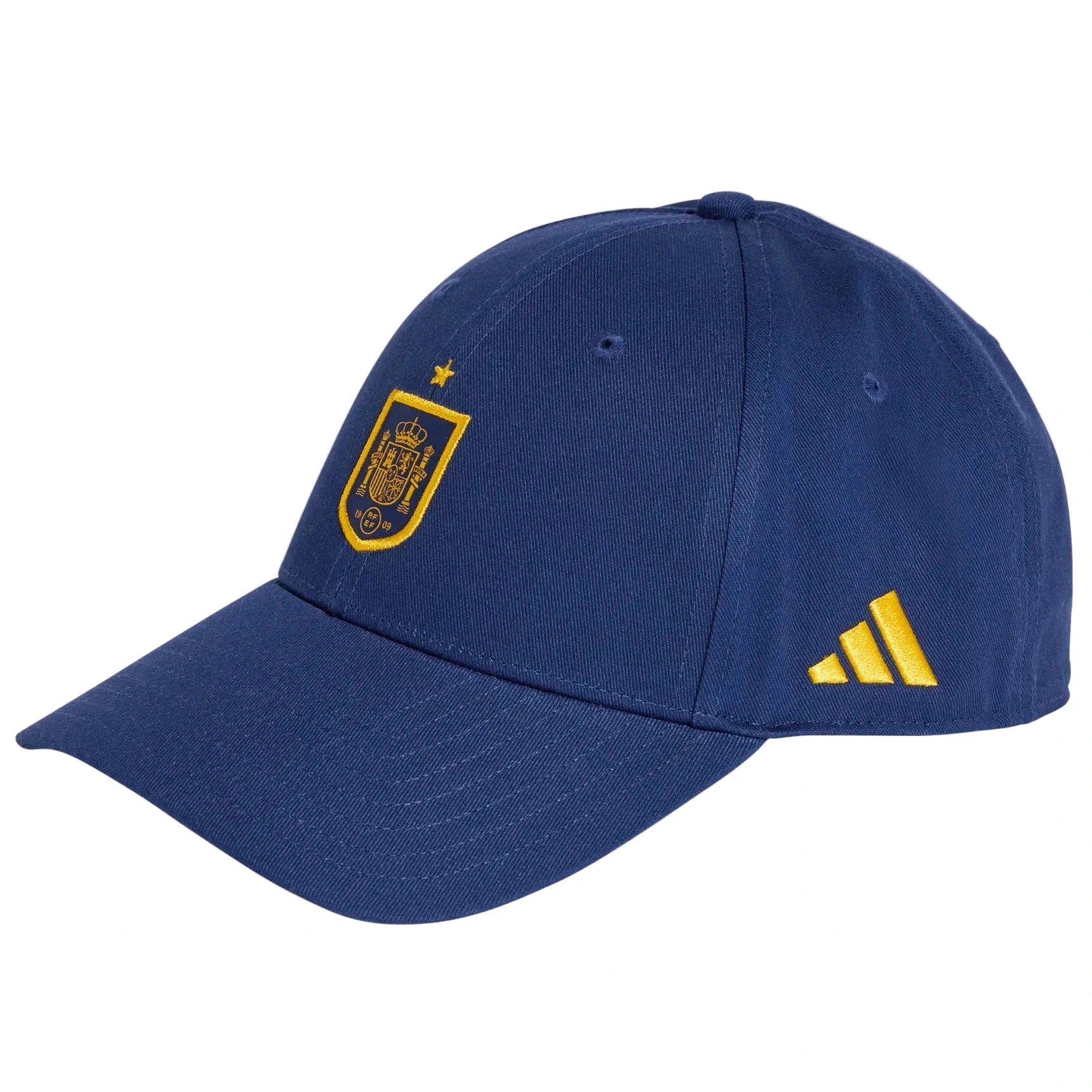 Adidas 2026 Spain Baseball Cap Dark Blue / Crew Yellow
