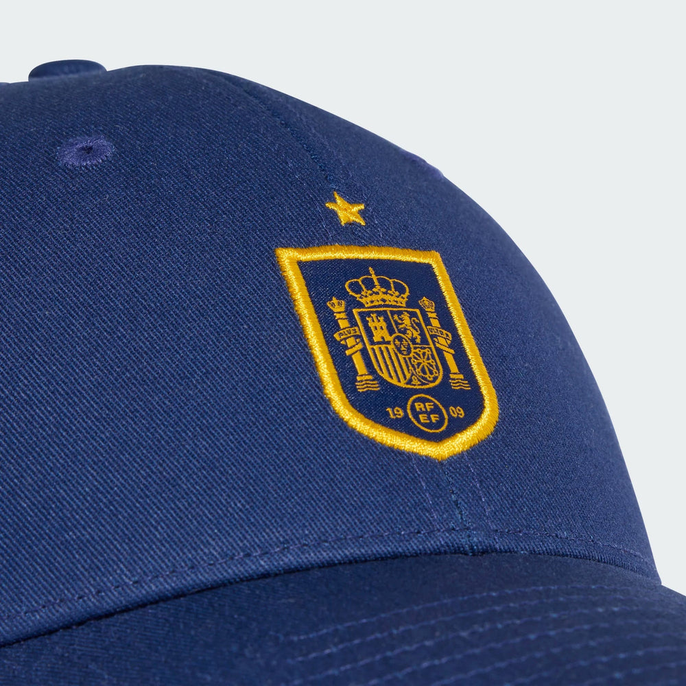 Adidas 2026 Spain Baseball Cap Dark Blue / Crew Yellow
