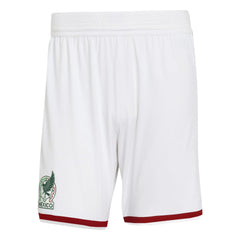 Adidas 2026 Mexico Men's Authentic Home Shorts White