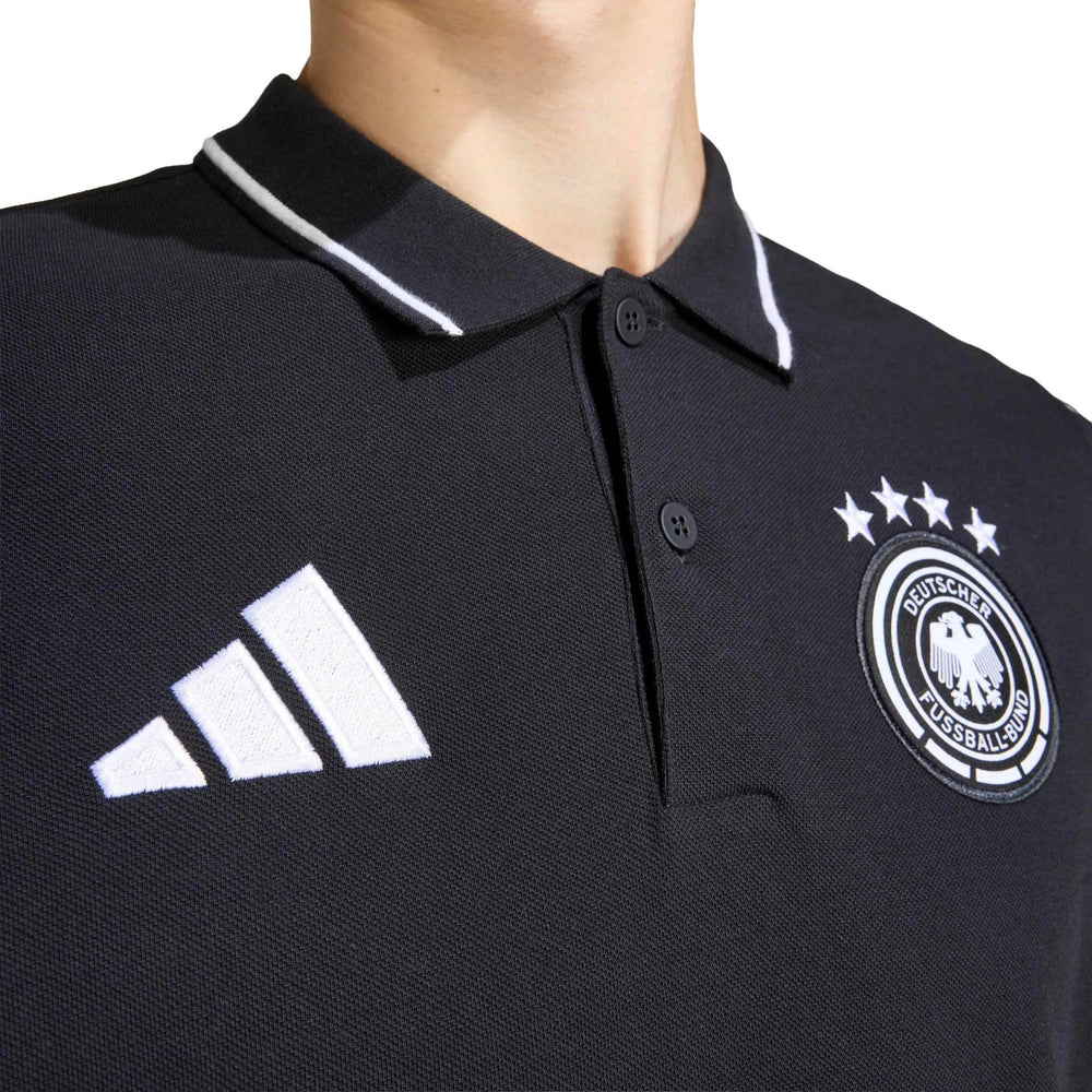 Adidas 2026 Germany Men's DNA Polo Black