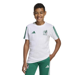 Adidas 2026 Mexico Youth DNA Tee White