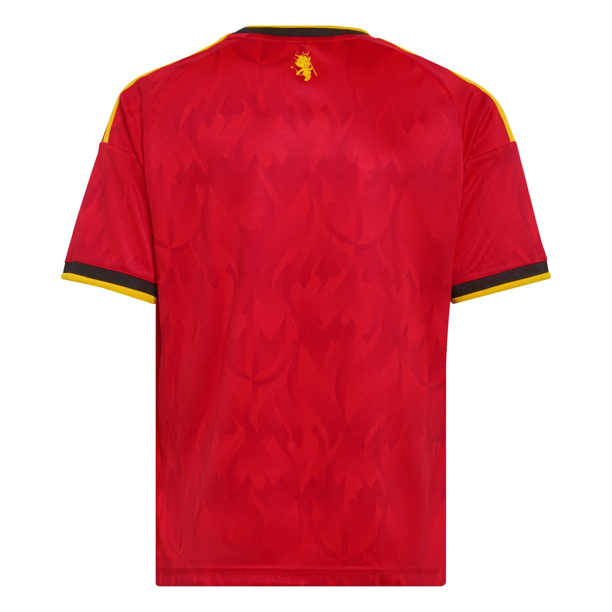 Adidas 2026 Belgium Youth Stadium Home Soccer Jersey Red / Bold Gold