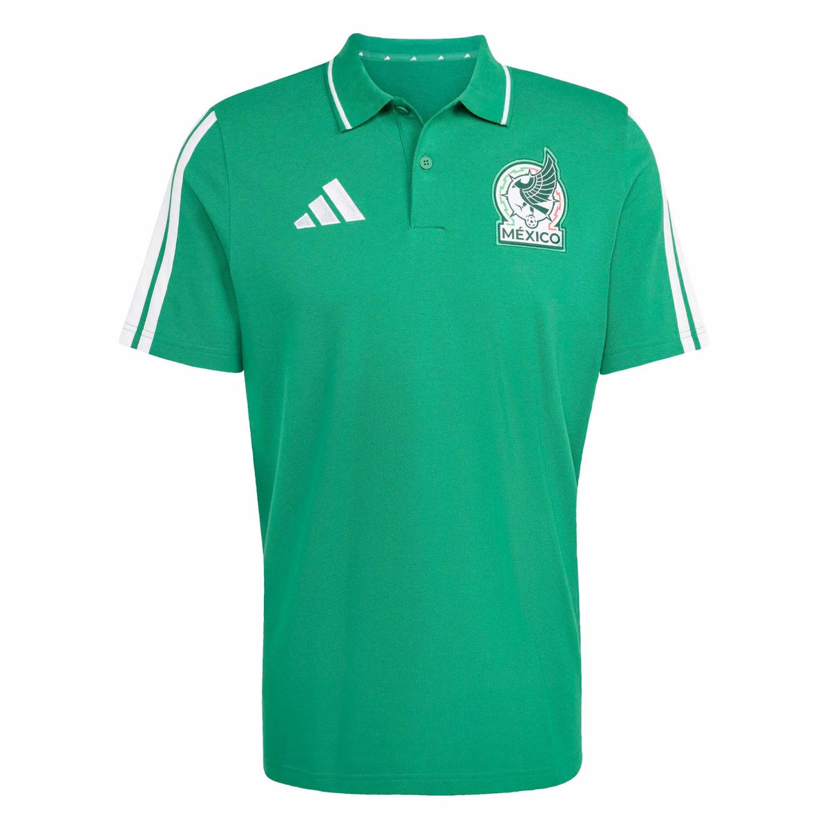 Adidas 2026 Mexico Men's DNA Polo Bold Green