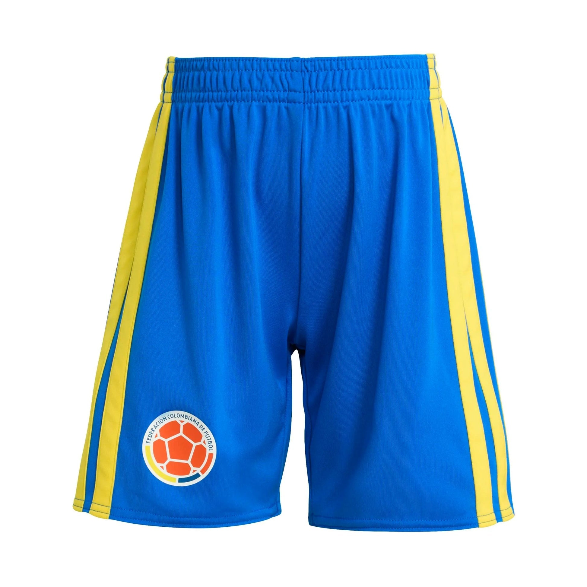 Adidas 2026 Colombia Kid's Home Mini Kit Impact Yellow / Glory Blue