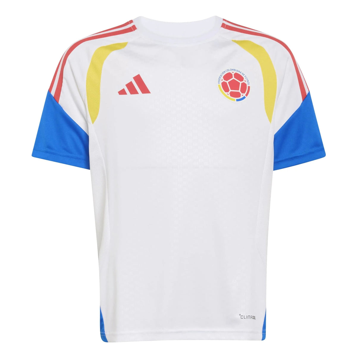 Adidas 2026 Colombia Youth Training Soccer Jersey White