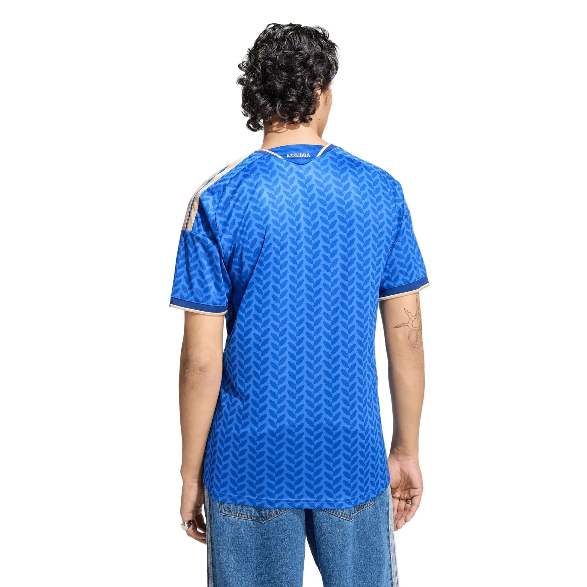 Adidas 2026 Italy Men's Stadium Home Soccer Jersey Bold Blue
