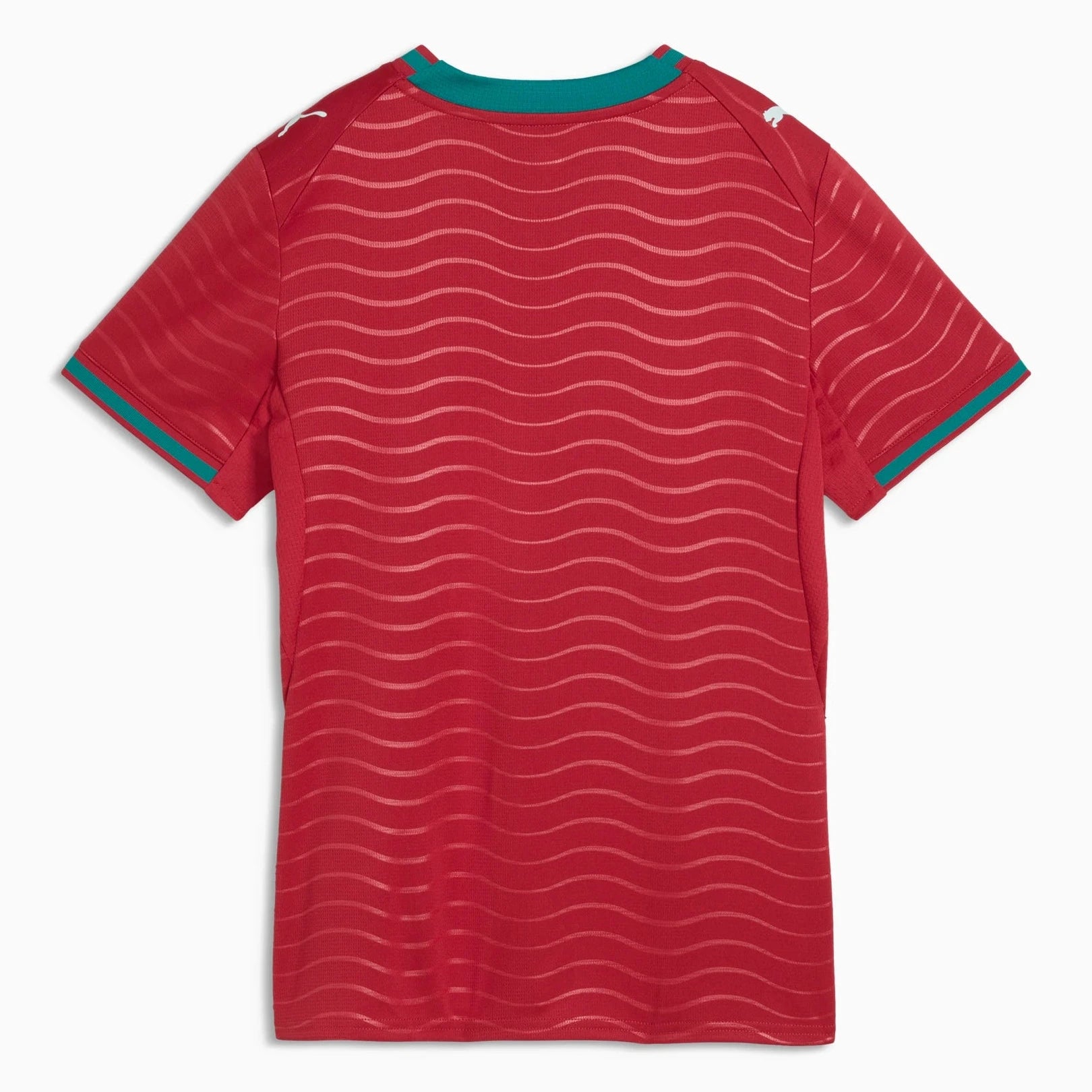 Puma 2026 Portugal Women's Stadium Home Soccer Jersey Club Red-Green Lagoon