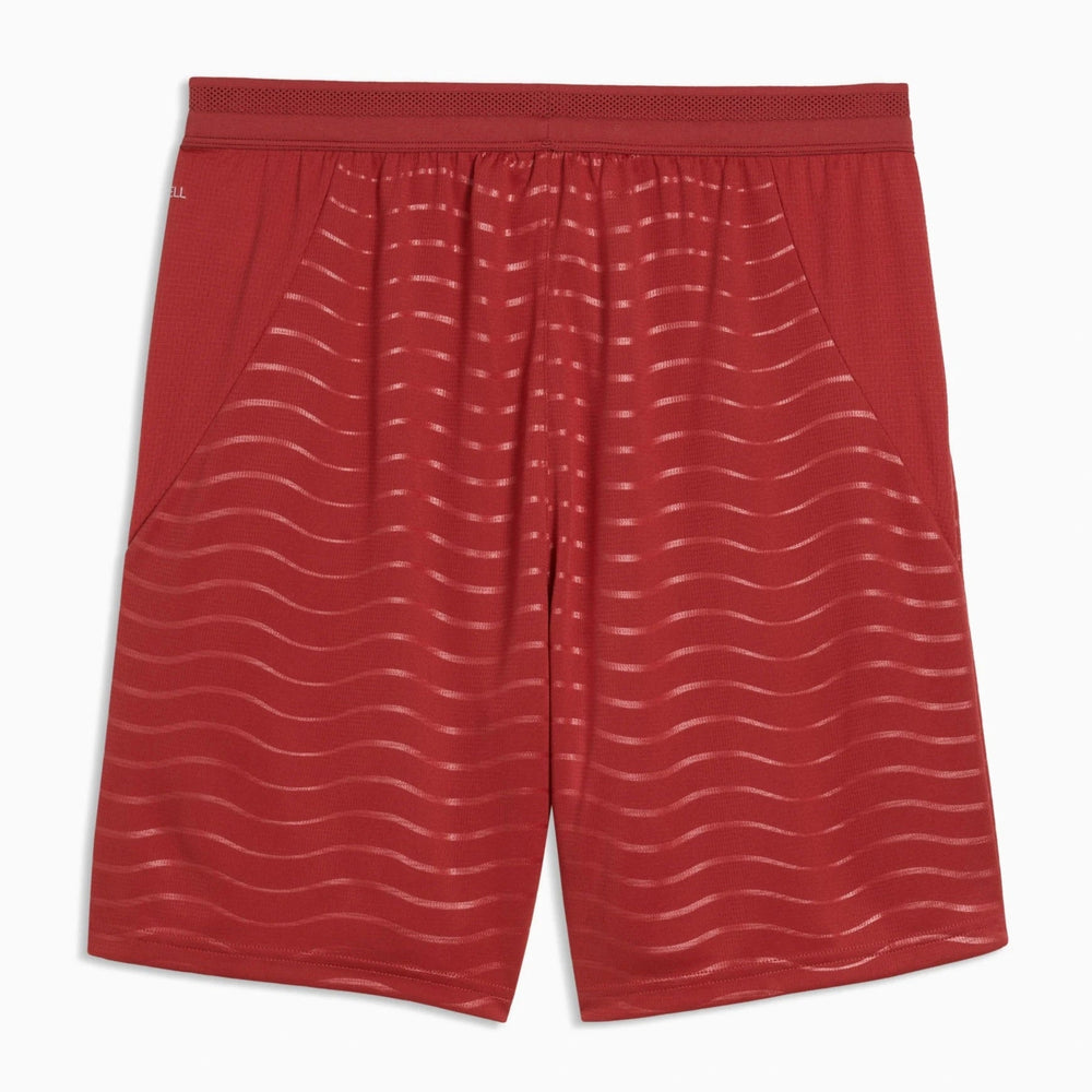 Puma 2026 Portugal Men's Stadium Home Shorts Club Red-Green Lagoon