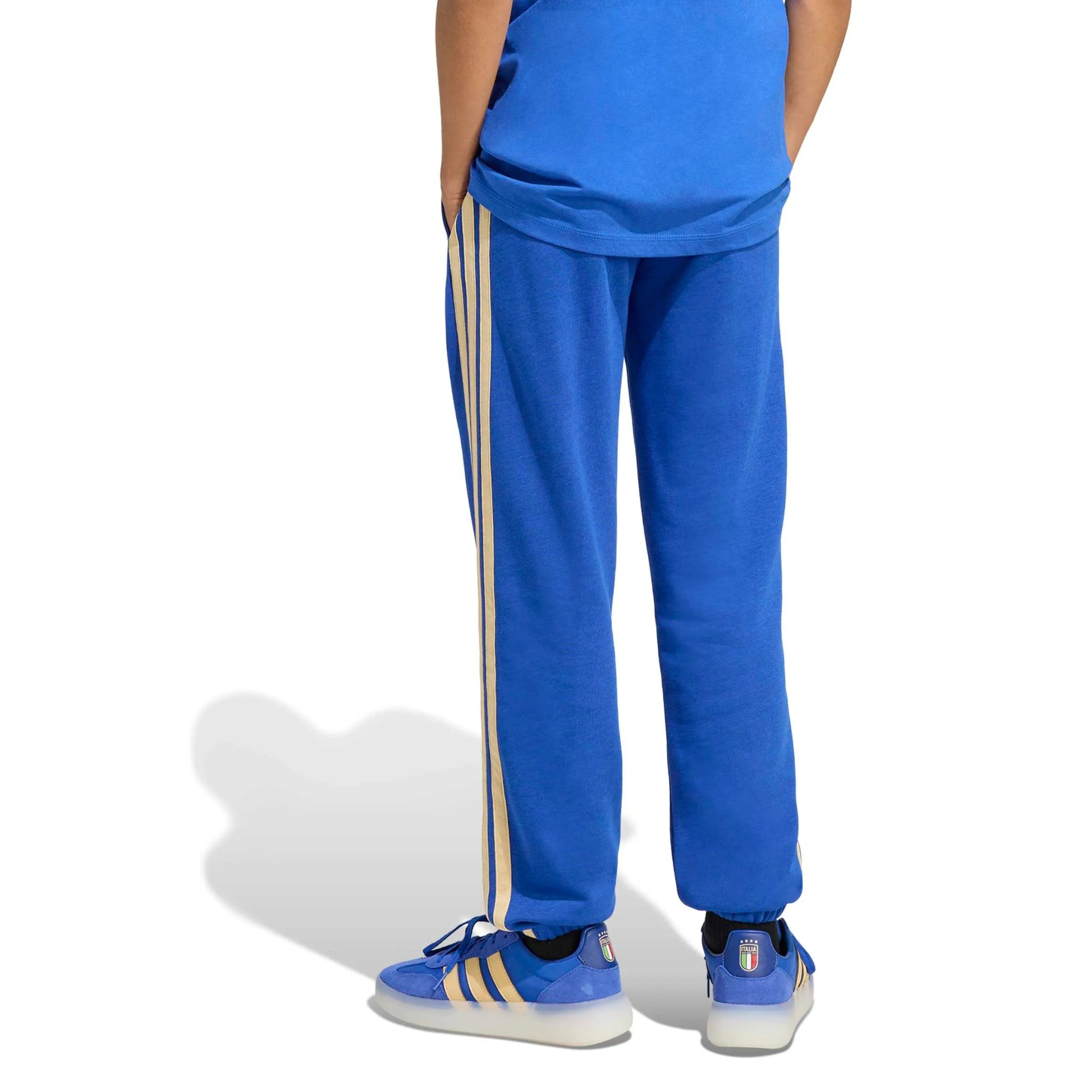 Adidas 2026 Italy Youth Pants Bold Blue