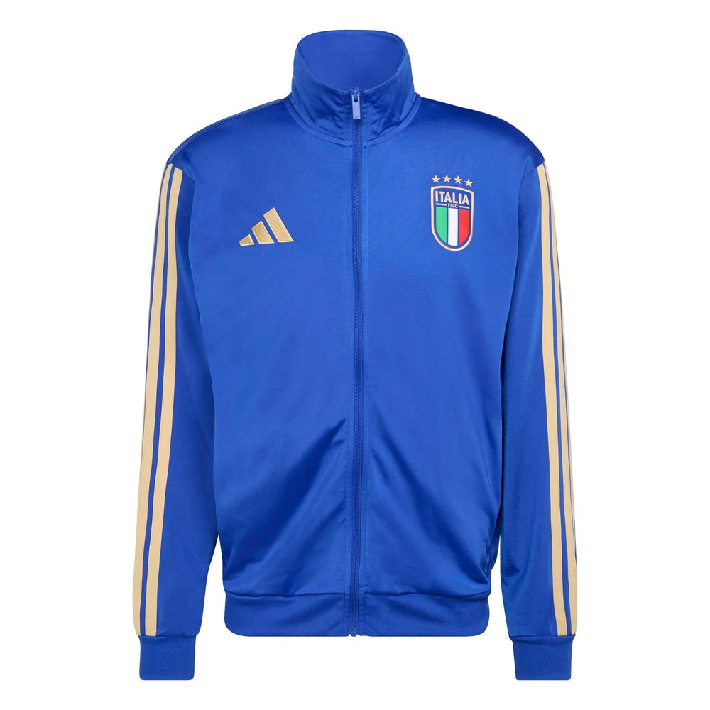 Adidas 2026 Italy Men's DNA Track Top Bold Blue