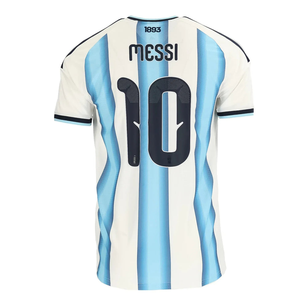 Adidas 2026 Argentina Men's Authentic Home Soccer Jersey White / Icey Blue / Light Blue