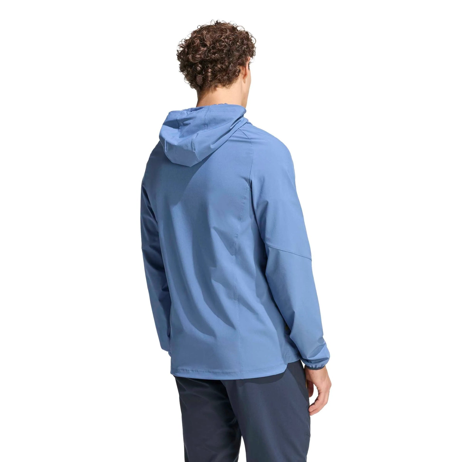 Adidas 2026 Argentina Men's Tiro Travel Full Zip Windbreaker Crew Blue