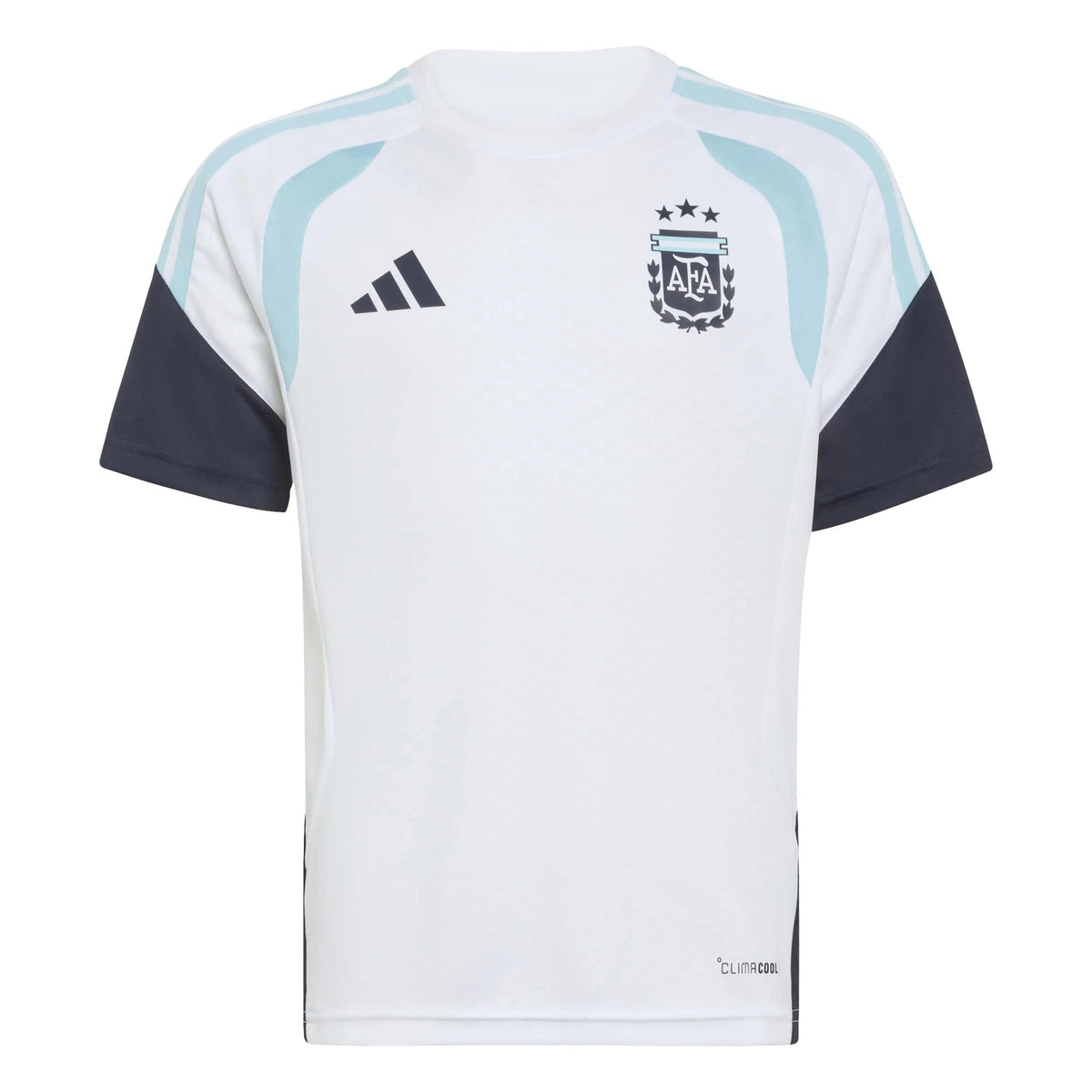Adidas 2026 Argentina Youth Training Soccer Jersey White