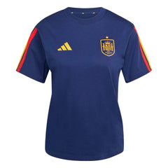 Adidas 2026 Spain Women's DNA Tee Dark Blue