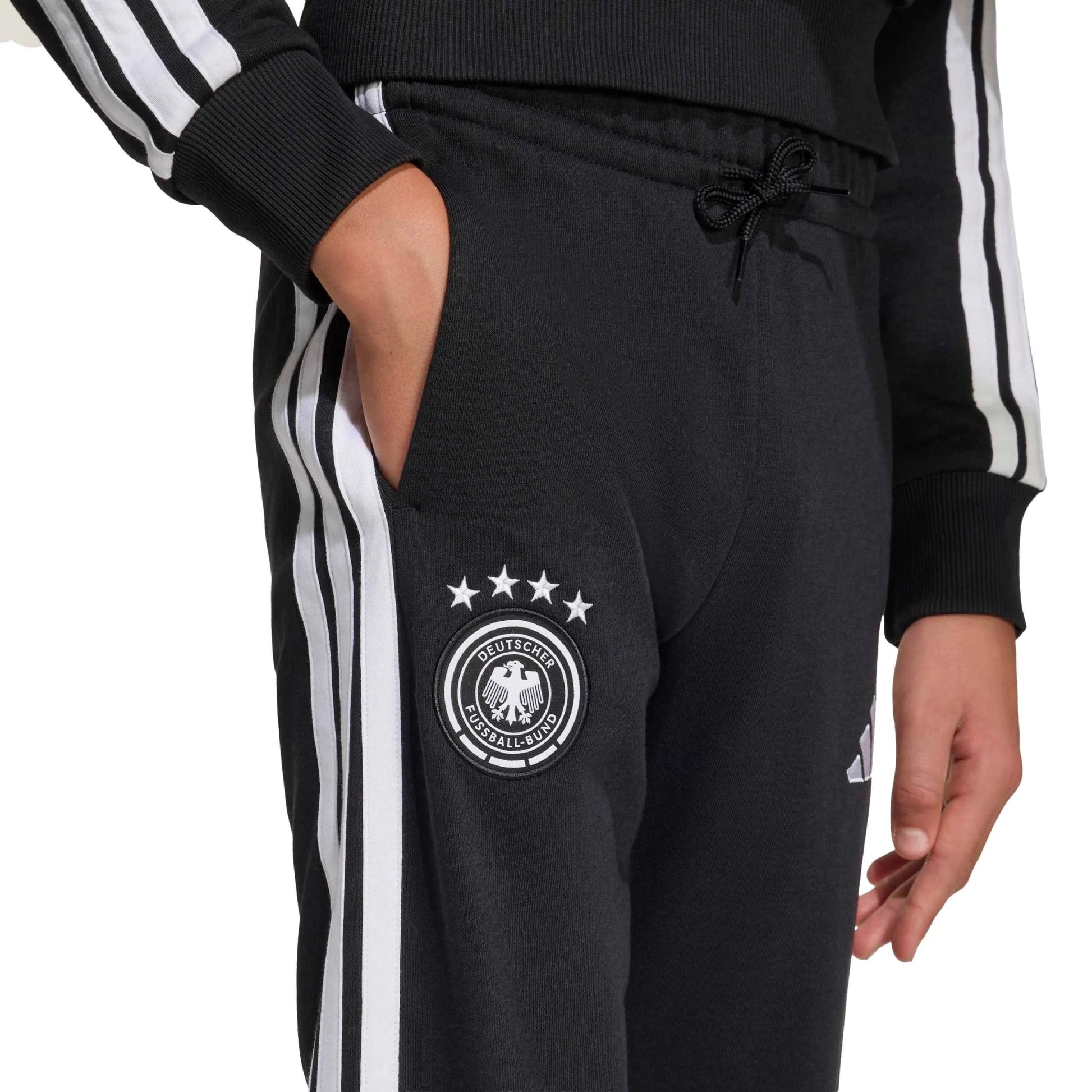 Adidas 2026 Germany Youth Pants Black