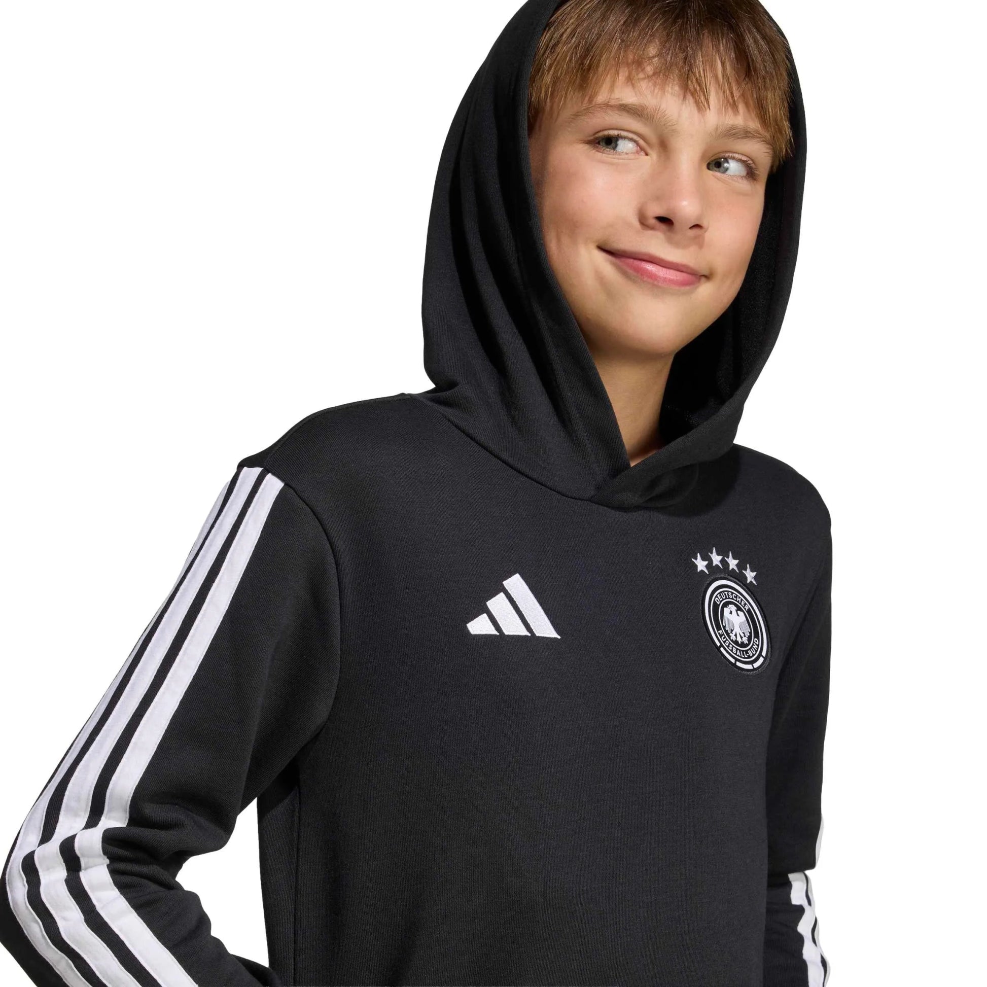 Adidas 2026 Germany Youth DNA Hoodie Black