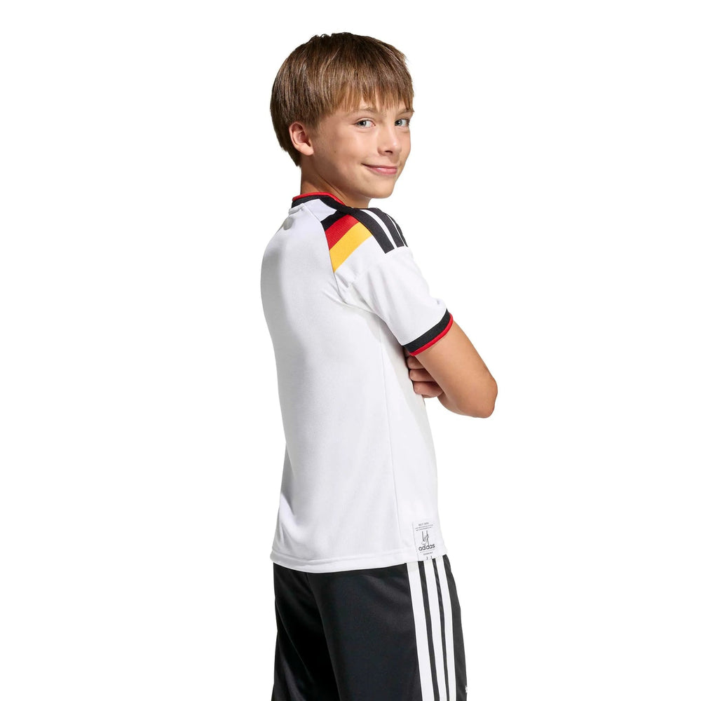 Adidas 2026 Germany Youth Stadium Home Soccer Jersey White