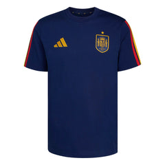 Adidas 2026 Spain Men's DNA Tee Dark Blue