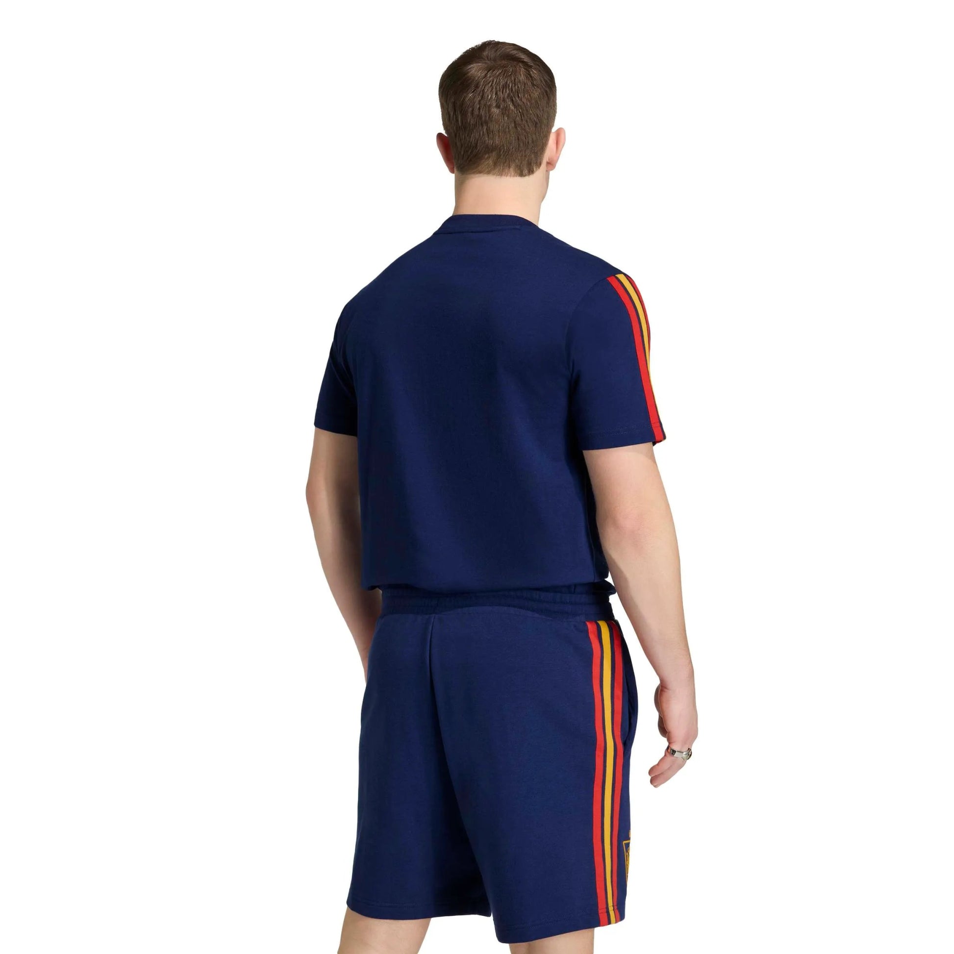 Adidas 2026 Spain Men's DNA Tee Dark Blue