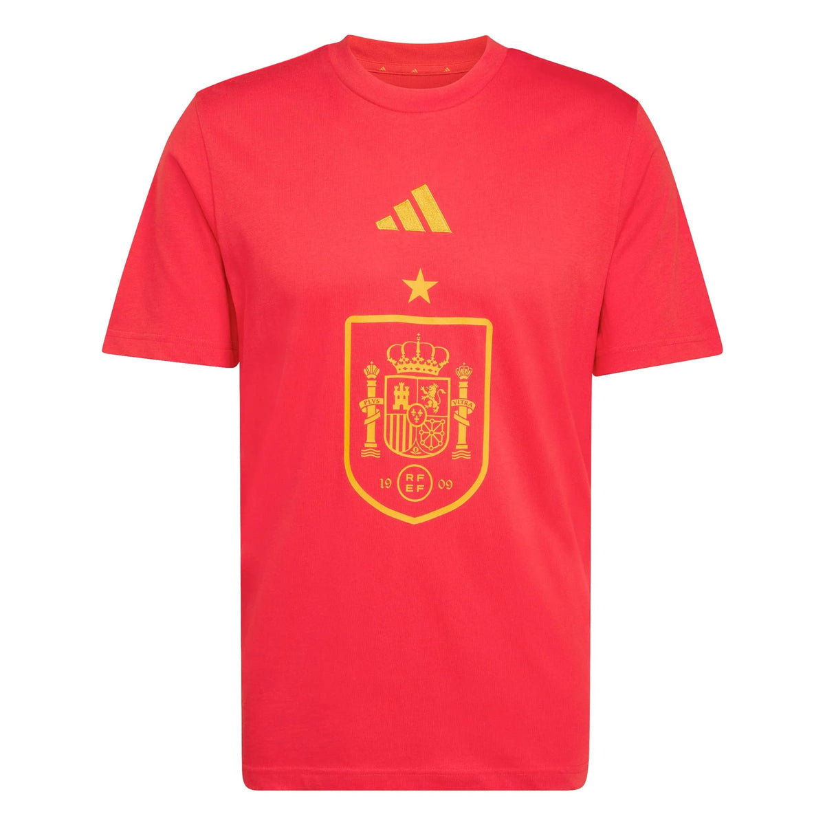 Adidas 2026 Spain Men's DNA Graphic Tee Vivid Red