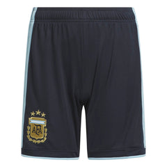Adidas 2026 Argentina Youth Home Shorts Night Navy / Icey Blue