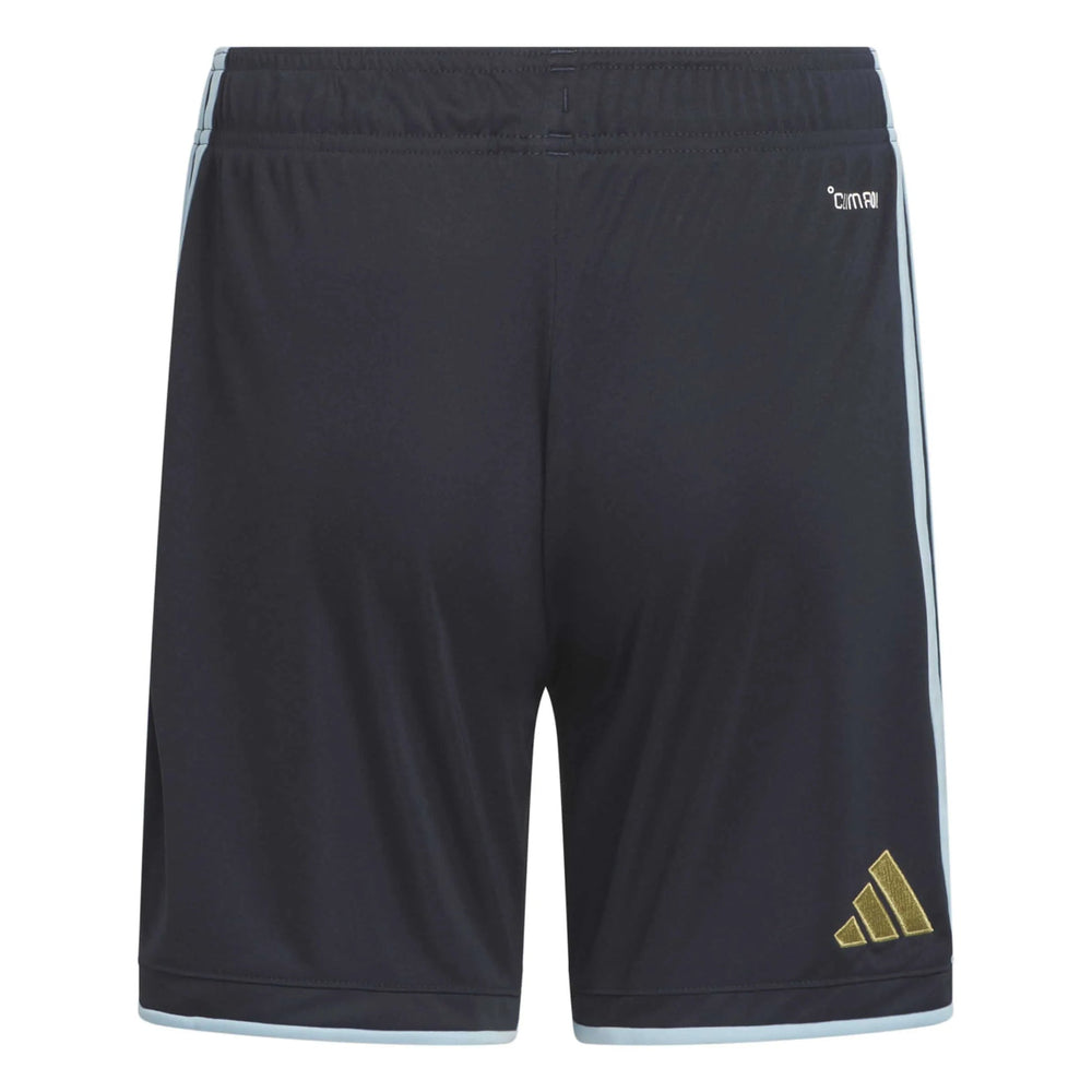 Adidas 2026 Argentina Youth Home Shorts Night Navy / Icey Blue