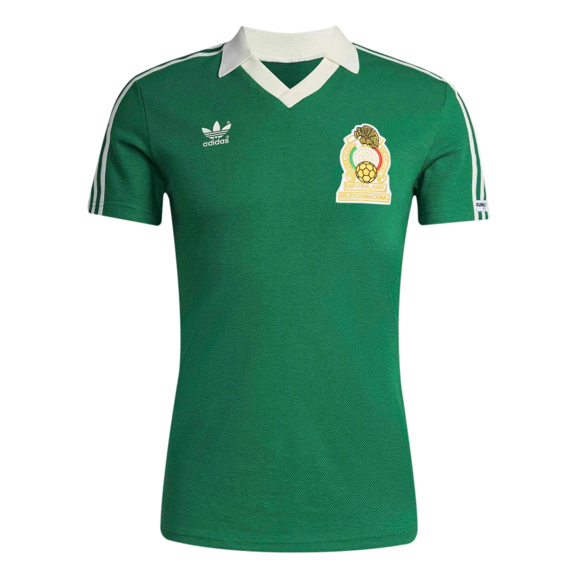 Adidas 1986 Mexico Men's Retro Stadium Home Soccer Jersey Green