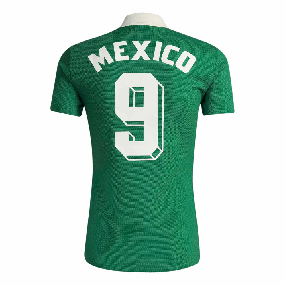 Adidas 1986 Mexico Men's Retro Stadium Home Soccer Jersey Green