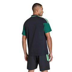 Adidas 2026 Mexico Men's Tiro Polo Shirt Black / Green