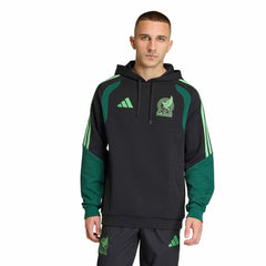 Adidas 2026 Mexico Men's Tiro Hoodie Black/Green