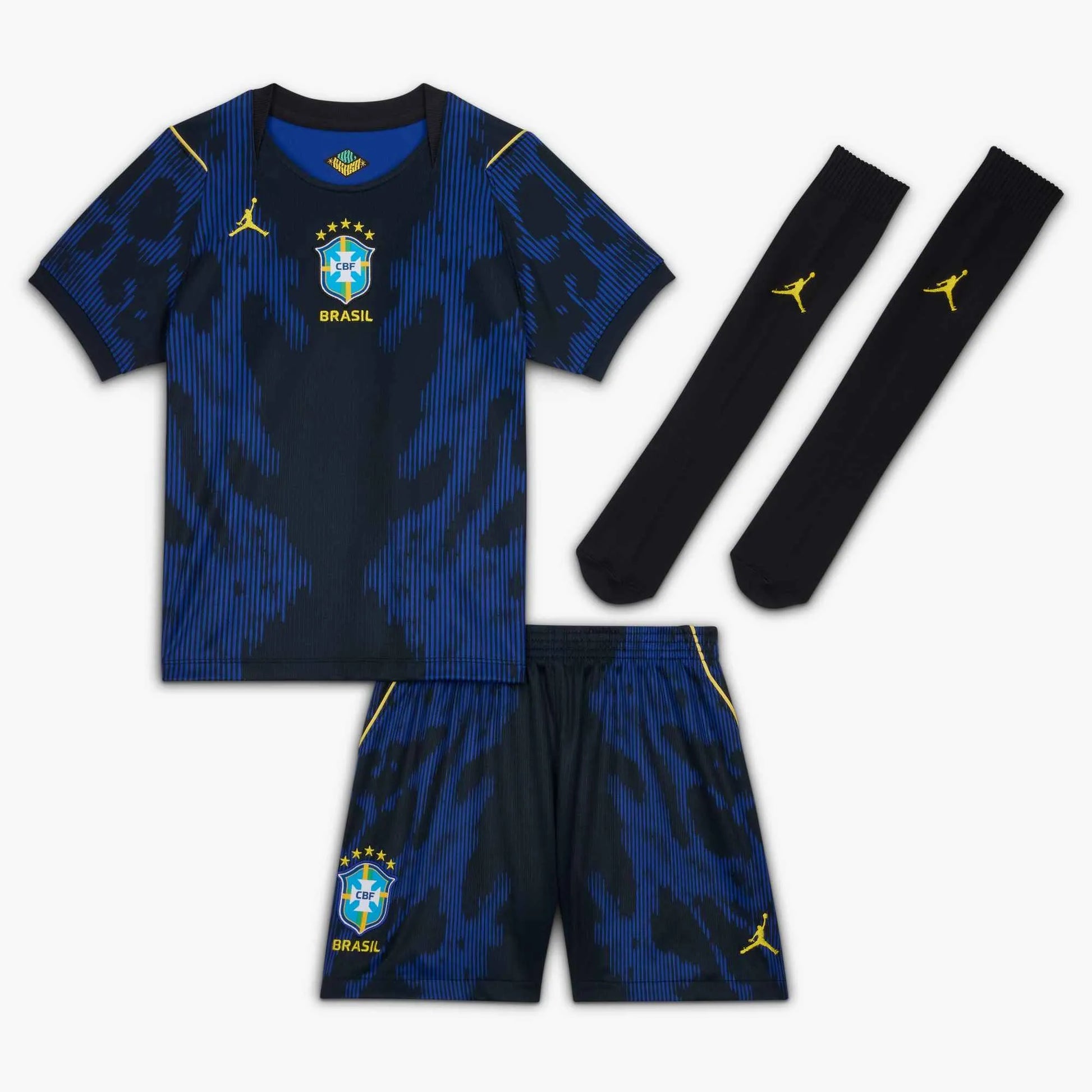Nike 2026-27 Brazil Little Kids' Stadium Away Kit Old Royal/Black/P109C