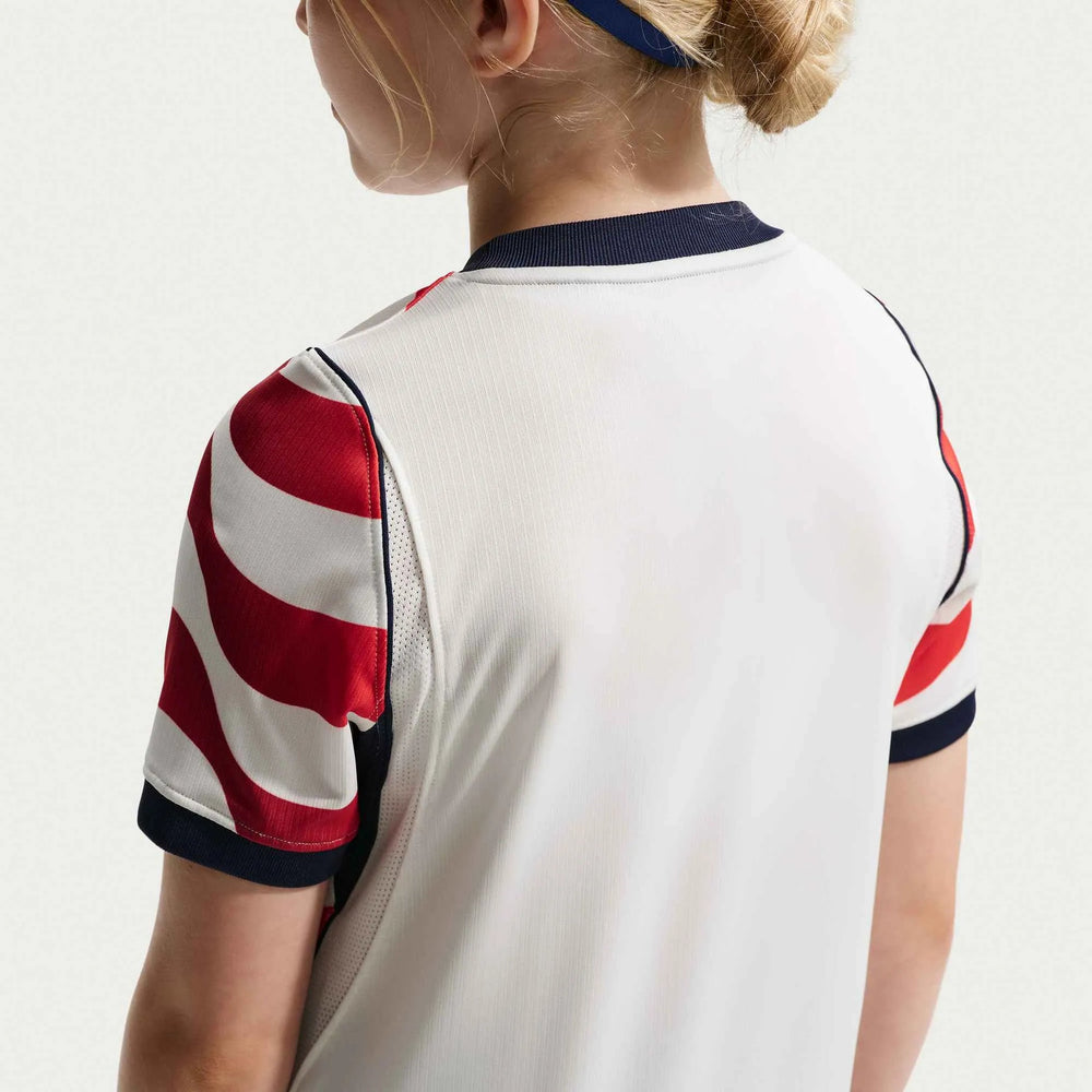 Nike 2026-27 USMNT Youth Stadium Home Soccer Jersey Sail/Midnight Navy/Midnight Navy