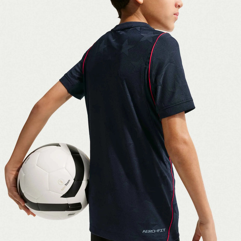 Nike 2026-27 USMNT Youth Authentic Away Soccer Jersey Dark Obsidian/Pure Platinum