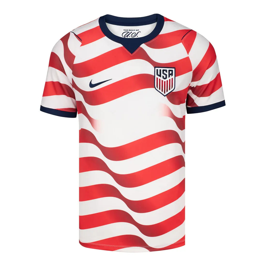 Nike 2026-27 USMNT Men's Stadium Home Player Soccer Jersey Sail/Midnight Navy/Midnight Navy